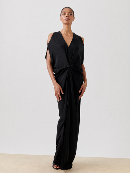 Long Miu Dress in Silk Crepe | Zero + Maria Cornejo Long Miu Dress in Silk Crepe | Zero + Maria Cornejo