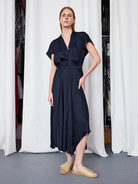 Maki Wave Dress in Drift | Zero + Maria Cornejo