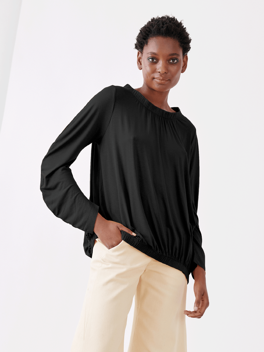 Ruched Bubble Top