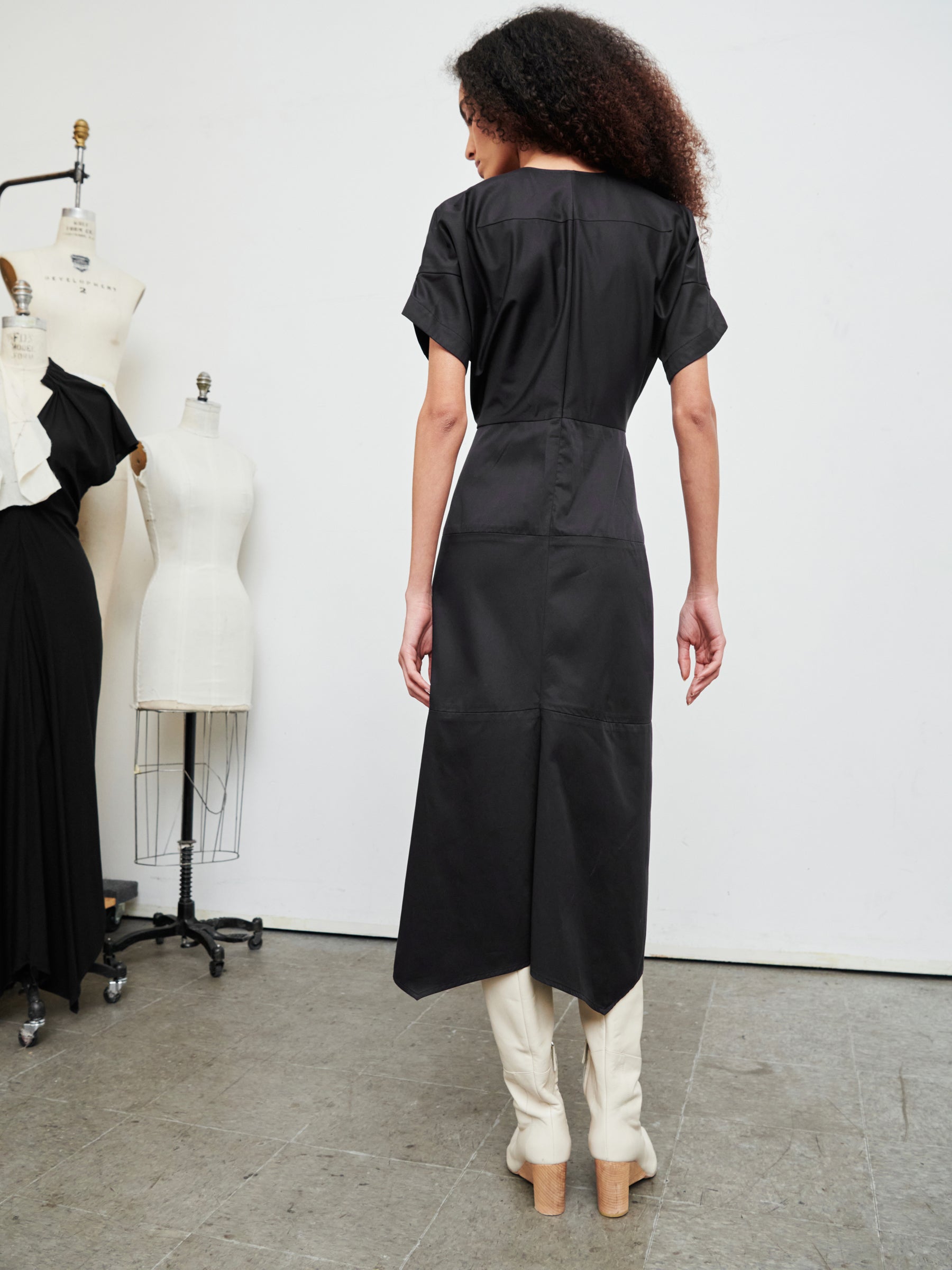 Aissa Joi Dress in Cotton Broadcloth | Zero + Maria Cornejo