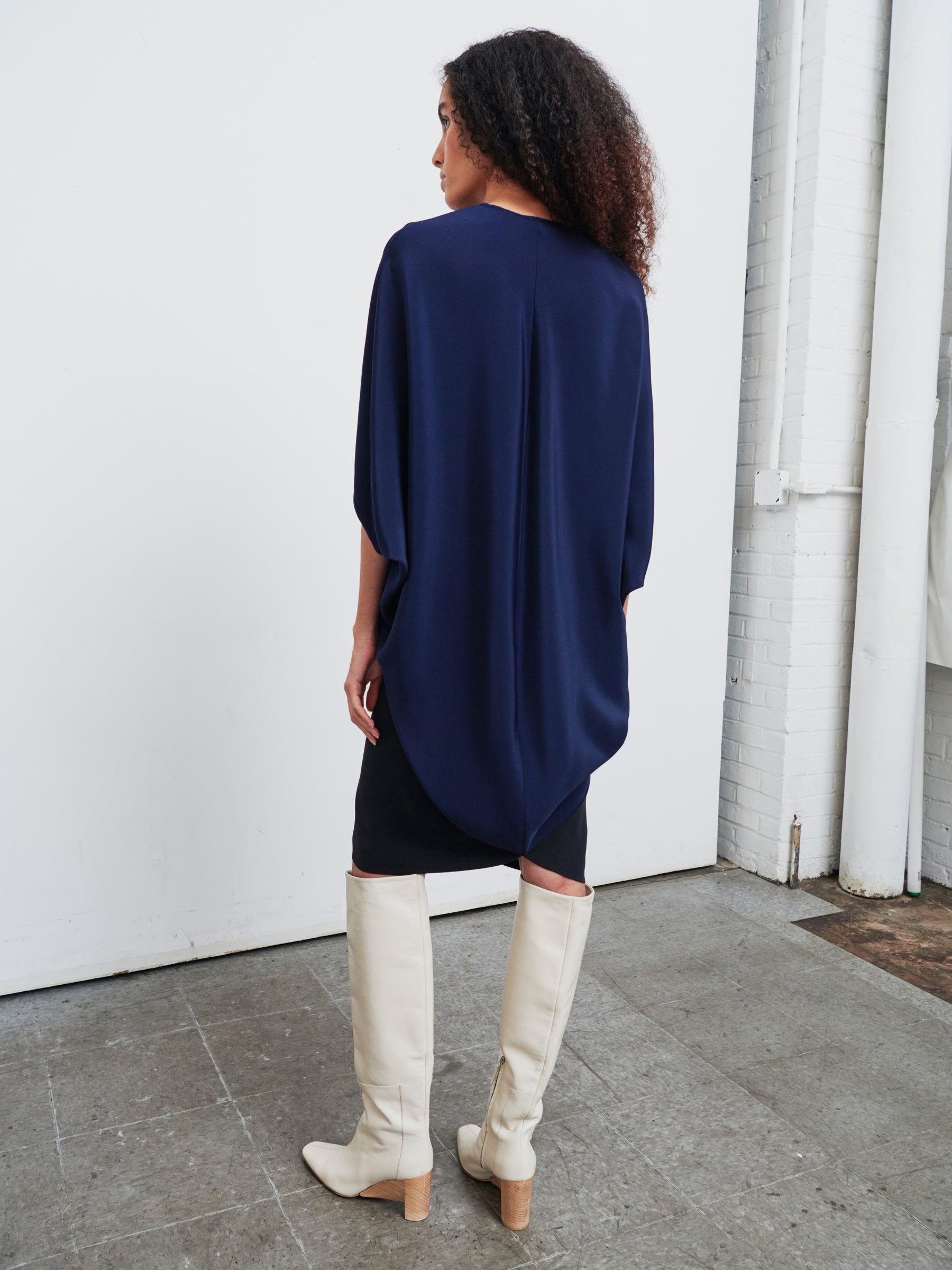 Koya Dress in Silk Crepe | Zero + Maria Cornejo