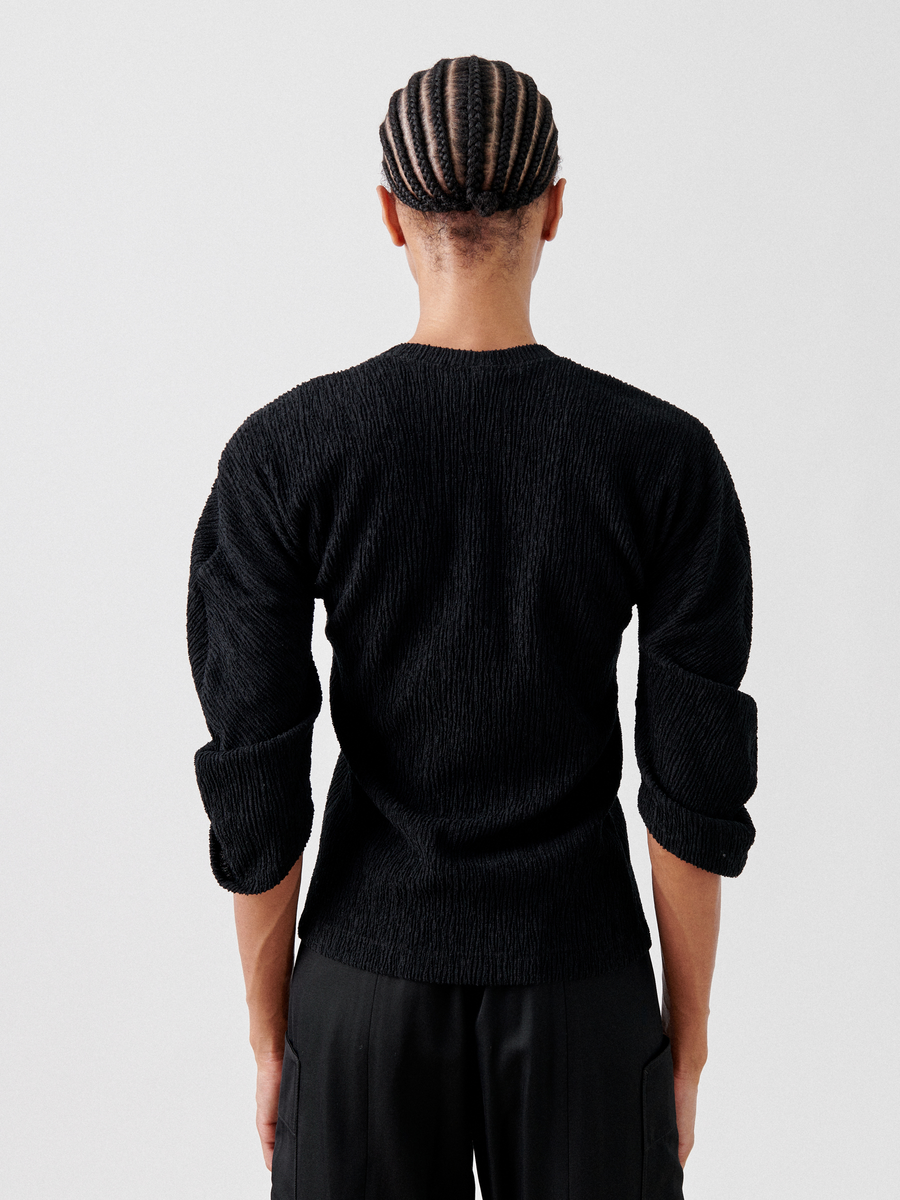 Long-Sleeved Off Kilter Top