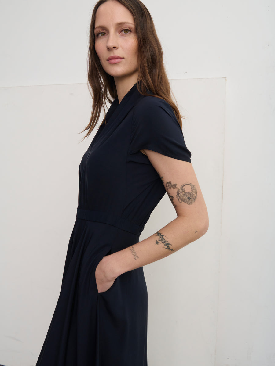 maki black dress Maki Wave Dress