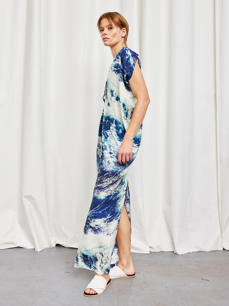 issa long dress Issa London Maxi Dress - Long Sleeve V Neck