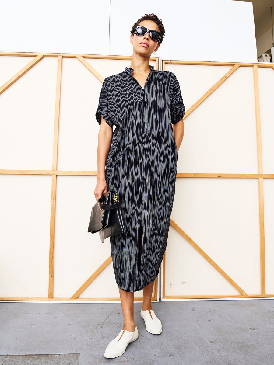 chic shirt dress Blczomt Midi Women Dress Long Sleeve Plaid Blue Dressy Casual Shirt Dress Crew Neck Trendy Soft Dresses, Women's, Size: 4,6,8,10,12,14,16,18,20