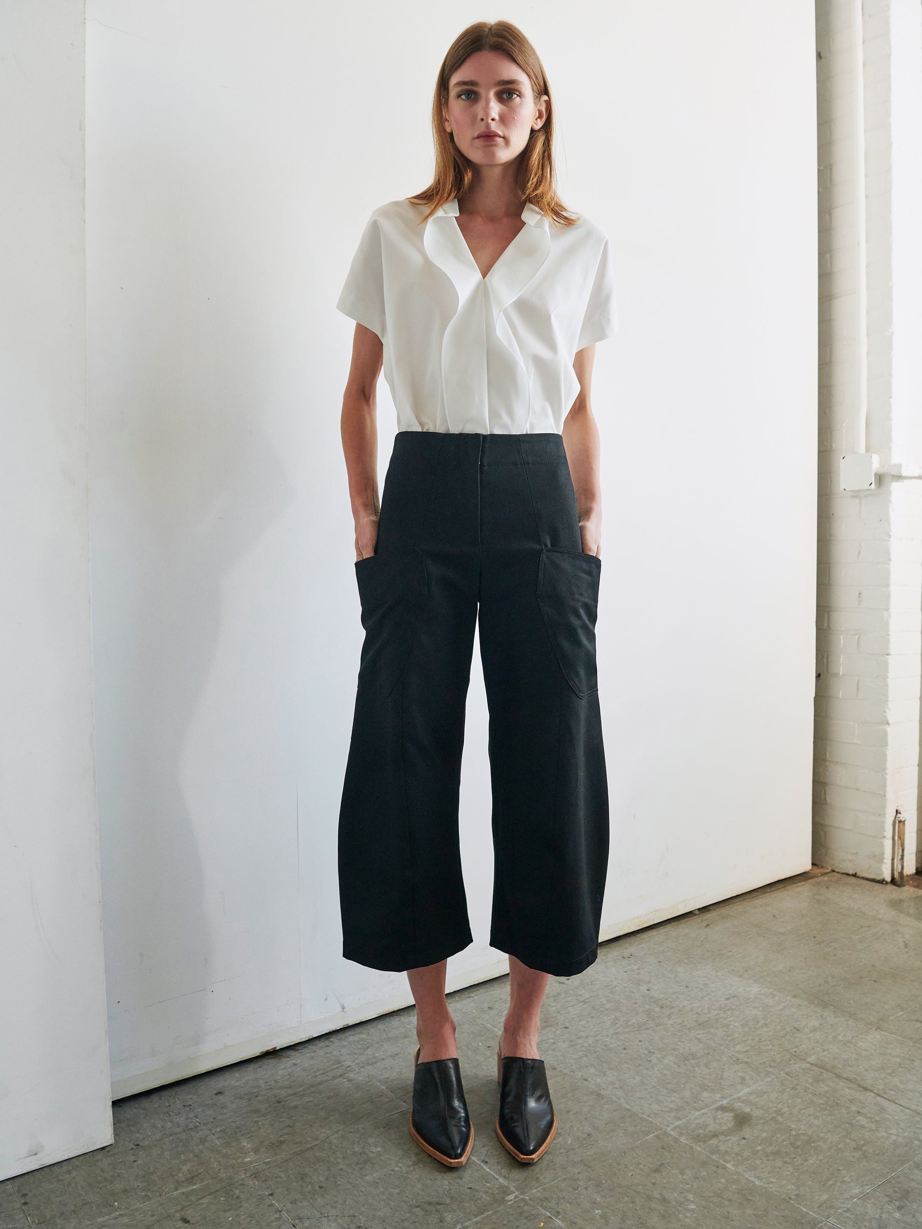 Curved Eda Culotte – Zero + Maria Cornejo