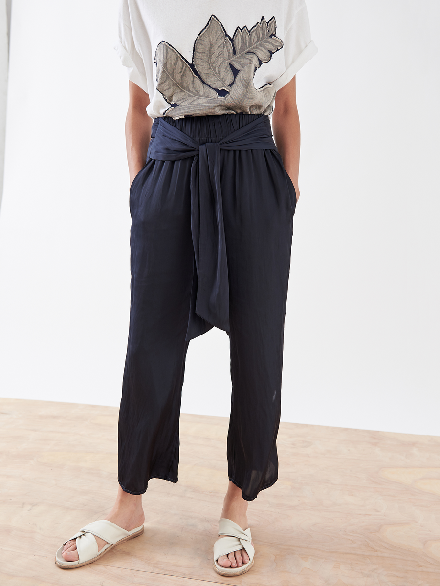 Tie Front Pant - Final Sale