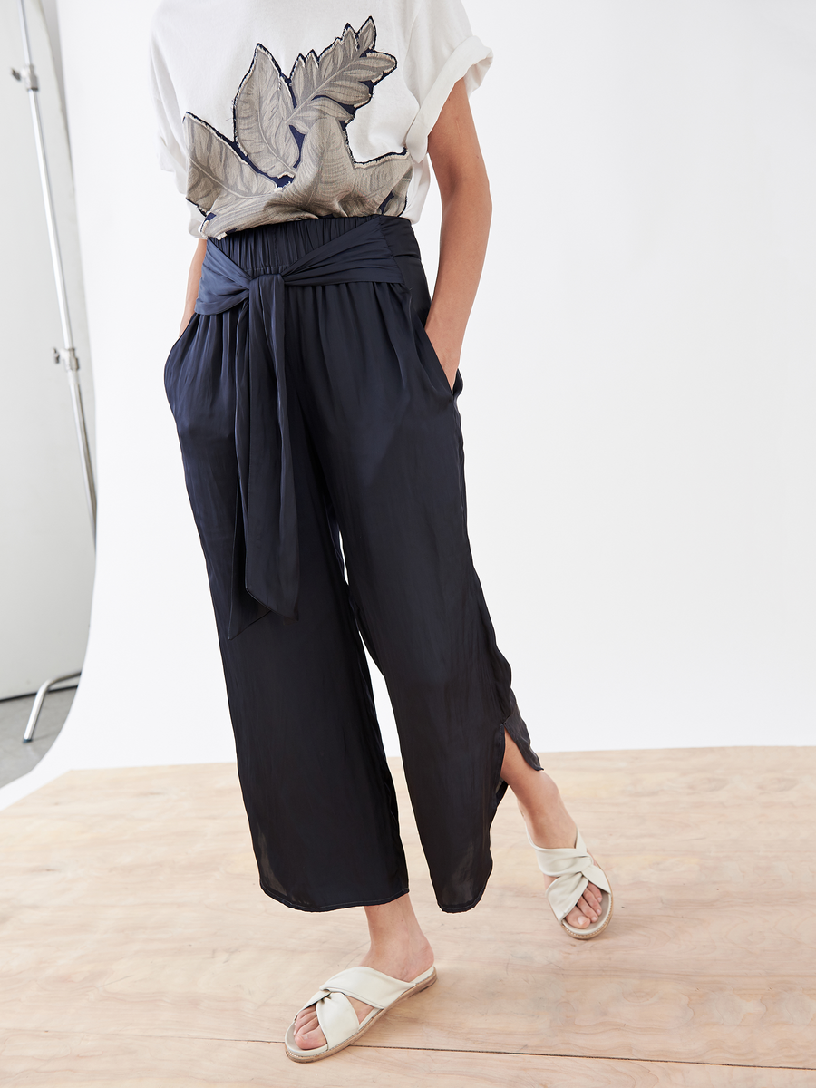 Tie Front Pant - Final Sale