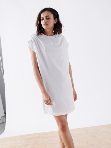 Jersey Ruched Muscle Dress - Final Sale