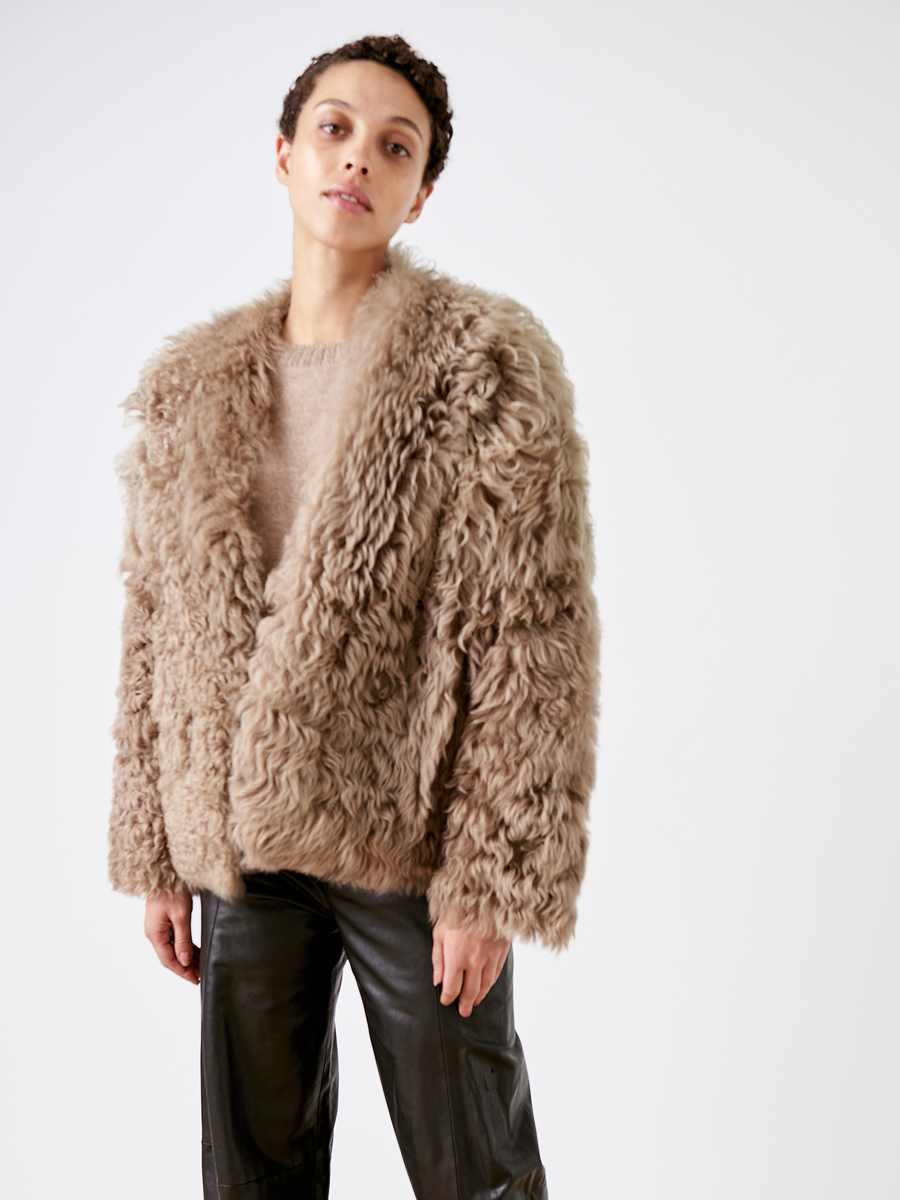 Shearling Stella Jacket Archive Sample - Final Sale